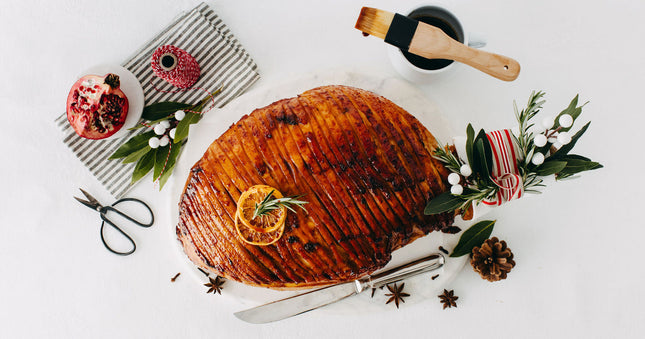 Glazed Honey & Mustard Ham on the Bone