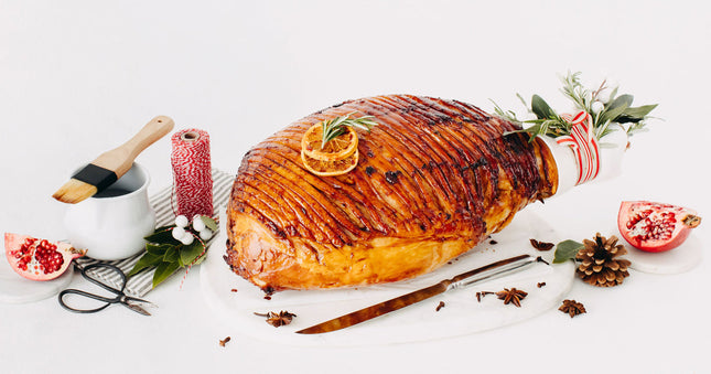 Glazed Honey & Mustard Ham on the Bone