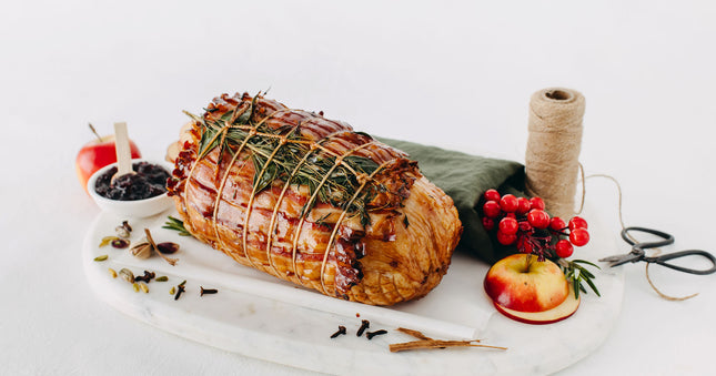 Stuffed Turkey Breast wrapped in Pancetta